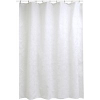 Duschvorhang weiß Textil B/L: ca. 180x200 cm von Acus