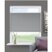 Thermo Spann-Plissee Verdunklungsqualität anthrazit B/L: ca. 50x130 cm von ACUS design collection