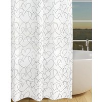 Duschvorhang Polyethylen (recycelt) B/L: ca. 180x200 cm von Acus