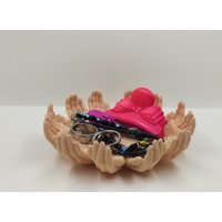 Hand Palmenschale/Schreibtisch Organizer Home Decor Für Artikel Und Knick Knacks Schmucktablett , Mehrere Farben 3D Gedruckt von AdAstra3DPrints