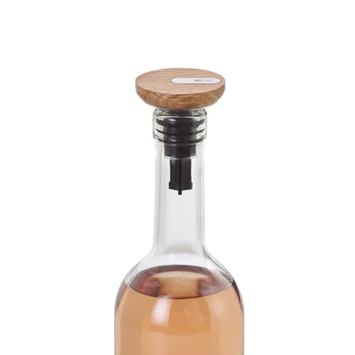AdHoc FV82 Flaschenverschluss und Weinausgießer CasQ | optimal für Kühlschranktür | luftdicht, sicher und sauber verschlossen von AdHoc