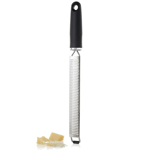 AdHoc GG20 Multi-Reibe GIANO fein | stabile messerscharfe Klinge aus Edelstahl mit einem ergonomischen Griff | inkl. Schutzhülle von AdHoc