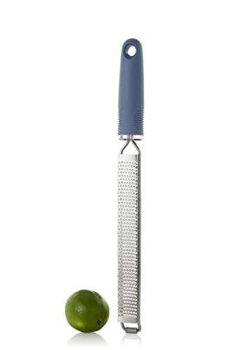 AdHoc GG21 Multi-Reibe GIANO fein | stabile messerscharfe Klinge aus Edelstahl mit einem ergonomischen Griff in Blau von AdHoc