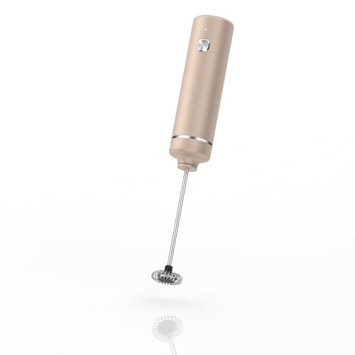 AdHoc Moro Milchaufschäumer MS34 (Kupferfarben/Light Copper), elektrisch & wiederaufladbar (USB-C), 10.000 U/min, abnehmbarer spülmaschinengeeigneter Quirl, Einhand-Bedienung AdHoc Moro Milchaufschäumer MS34 (Kupferfarben/Light Copper), elektrisch & wiederaufladbar (USB-C), 10.000 U/min, abnehmbarer spülmaschinengeeigneter Quirl, Einhand-Bedienung von AdHoc