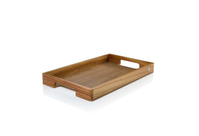 AdHoc Tablett Serviertablett Serve, Holz, Easy Move von AdHoc