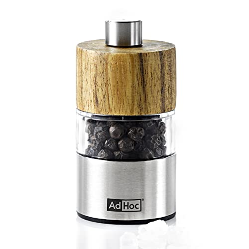 AdHoc MP32 Pfeffermühle oder Salzmühle DAVID mit Keramikmahlwerk (ohne Gewürz) von AdHoc
