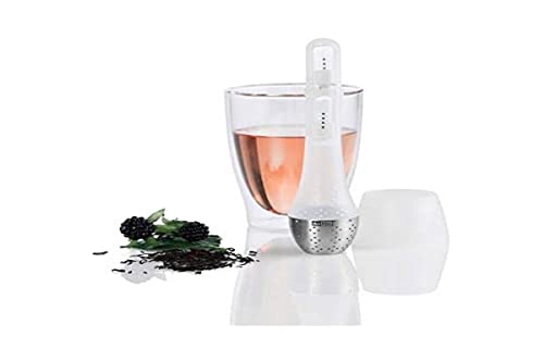 Thee-ei met zandloper Ø40mm H 200mm AdHoc TE72 White translucent von AdHoc
