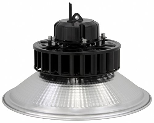 AdLuminis LED Hallenstrahler, 60W, Kunststoff oder Aluminium Reflektor, Energieklasse D, bis 50000 Betriebsstunden, Premium Hallen- und Industriebeleuchtung (60w Aluminium) von AdLuminis