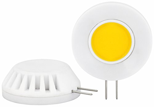 AdLuminis LED Stiftsockellampe G4 Sockel, 2W 3W, Energieklasse A++, Leuchtmittel Deckenleuchte z.B. für Küche und Bad (3) von AdLuminis