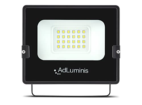 AdLuminis LED Strahler Außen Fluter 20W 1.820 Lumen IP66 6000K von AdLuminis