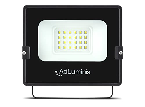 AdLuminis LED Strahler Außen Fluter 20W 1.820 Lumen IP66 LED Fluter 6000K von AdLuminis