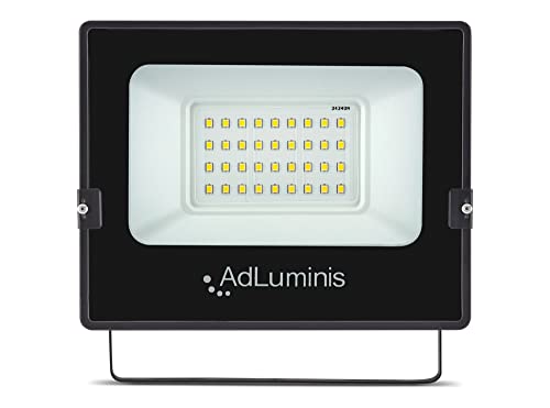 AdLuminis LED Strahler Außen Fluter 30W 2.309 Lumen IP66 LED Fluter 6000K von AdLuminis