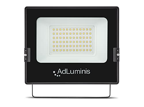 AdLuminis LED Strahler Außen Fluter 50W 4.510 Lumen IP66 6000K von AdLuminis