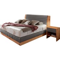 ADA premium Boxspringbett "Chalet", Grand Comfort TF 1000 PM, Zirbenholz natur geölt von Ada Premium