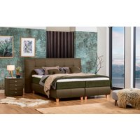 alina Boxspringbett "Luella", ADA trendline Boxspringbett, inkl. Matratze und Viscoschaum-Topper von Alina