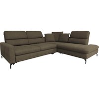 alina Ecksofa "Louis" Breite 260 cm, Rückenlehnenverstellung, wahlweise mit Bettfunktion von Alina