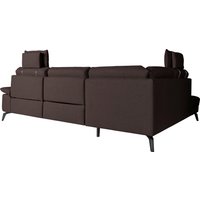 alina Ecksofa, inkl. Kopfstützen, wahlweise mit Relaxfunktion, Breite: 243 cm von Alina