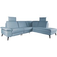 alina Ecksofa, inkl. Kopfstützen, wahlweise mit Relaxfunktion, Breite: 243 cm von Alina