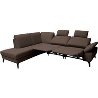 alina Ecksofa, inkl. Kopfstützen, wahlweise mit Relaxfunktion, Breite: 243 cm von Alina