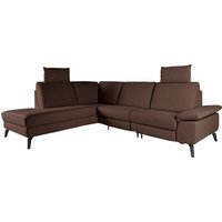 alina Ecksofa, inkl. Kopfstützen, wahlweise mit Relaxfunktion, Breite: 267 cm von Alina