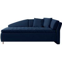 alina Schlafsofa, Bettkasten, Zierkissen-Set aus: 2 Stk. 40x40cm, 1 Stk. 30x30cm von Alina