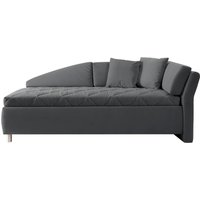alina Schlafsofa "Lindsay", Bettkasten, Zierkissen-Set aus: 2 Stk. 40x40cm, 1 Stk. 30x30cm von Alina