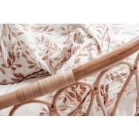 Floraler Musselin Swaddle Decke, Baby Windel, Großes 120 cm Spucktuch, Musselin, Baumwolle von AdaBabyUk
