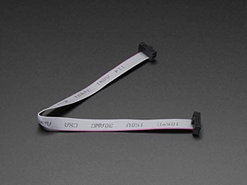 Adafruit 10-pin 2x5 Socket-Socket 1.27mm IDC (SWD) Cable - 150mm long [ADA1675] von Adafruit