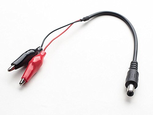 Adafruit 2.1mm DC Barrel Plug to Alligator Clips [ADA1329] von Adafruit