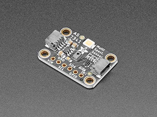 Adafruit AS7341 10-Kanal-Multispektrometer-Licht-/Farbsensor, 16 Wellenlängen-Sensoren, Weiß & Nah-IR, kompatibel mit Arduino, Raspberry Pi von Adafruit