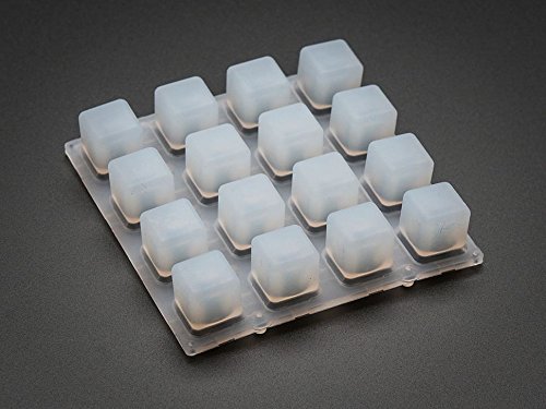 Adafruit Elastomer 4x4 Tastatur aus Silikon für 3mm LEDs 1611 Adafruit Elastomer 4x4 Tastatur aus Silikon für 3mm LEDs 1611 von Adafruit