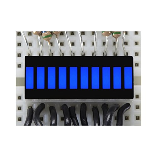 Adafruit LED-Block-Anzeige mit 10 Segmenten blau blau Adafruit LED-Block-Anzeige mit 10 Segmenten blau blau von Adafruit