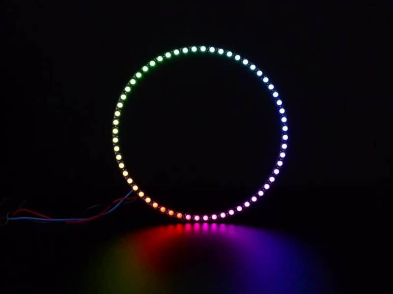 Adafruit LED-Streifen Adafruit NeoPixel 1/4 60 Ring - 5050 RGBW LED mit integrierten von Adafruit