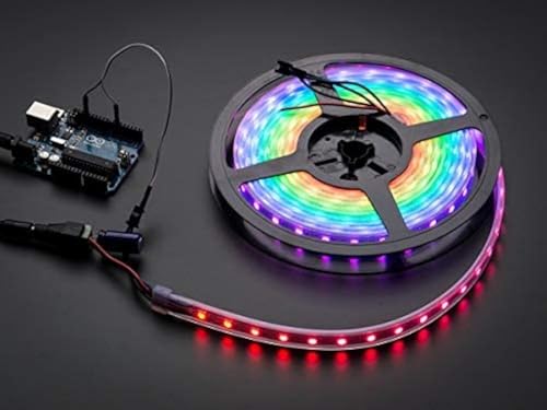Adafruit NeoPixel Digital RGB LED Strip - Black 60 LED 1461 von Adafruit