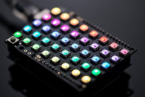Adafruit NeoPixel Shield für Arduino, 40 RGB LED Pixel Matrix 1430 von Adafruit