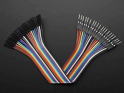 Adafruit Premium Female/Male 'Extension' Jumper Wires - 20 x 6" [ADA1954] von Adafruit