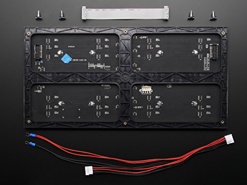 Adafruit RGB-LED-Panel 64x32 Matrix - Rastermaß 6mm von Adafruit