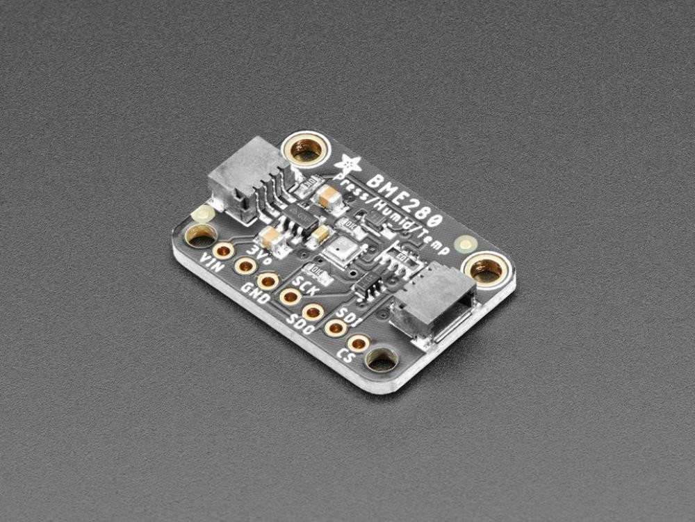 Adafruit Raumluft-Qualitätssensor Adafruit BME280 I2C oder SPI Temperatur, Feuchtigkeits. Druck Sensor Adafruit Raumluft-Qualitätssensor Adafruit BME280 I2C oder SPI Temperatur, Feuchtigkeits. Druck Sensor von Adafruit