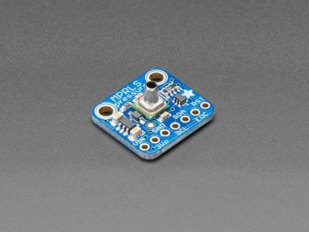 Adafruit Raumluft-Qualitätssensor Adafruit MPRLS Drucksensor-Breakout mit Anschluss, 0 bis 25 PSI Adafruit Raumluft-Qualitätssensor Adafruit MPRLS Drucksensor-Breakout mit Anschluss, 0 bis 25 PSI von Adafruit