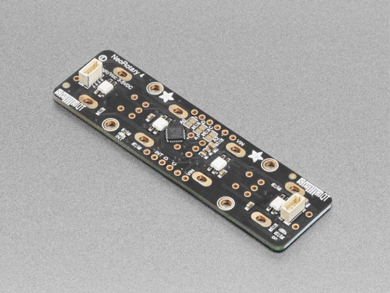 Adafruit Schalter Adafruit I2C Quad Rotary Encoder Breakout mit NeoPixel von Adafruit