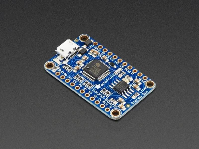 Adafruit Sensor Adafruit Audio FX Mini Sound Board - WAV/OGG Trigger, 2MB Flash von Adafruit