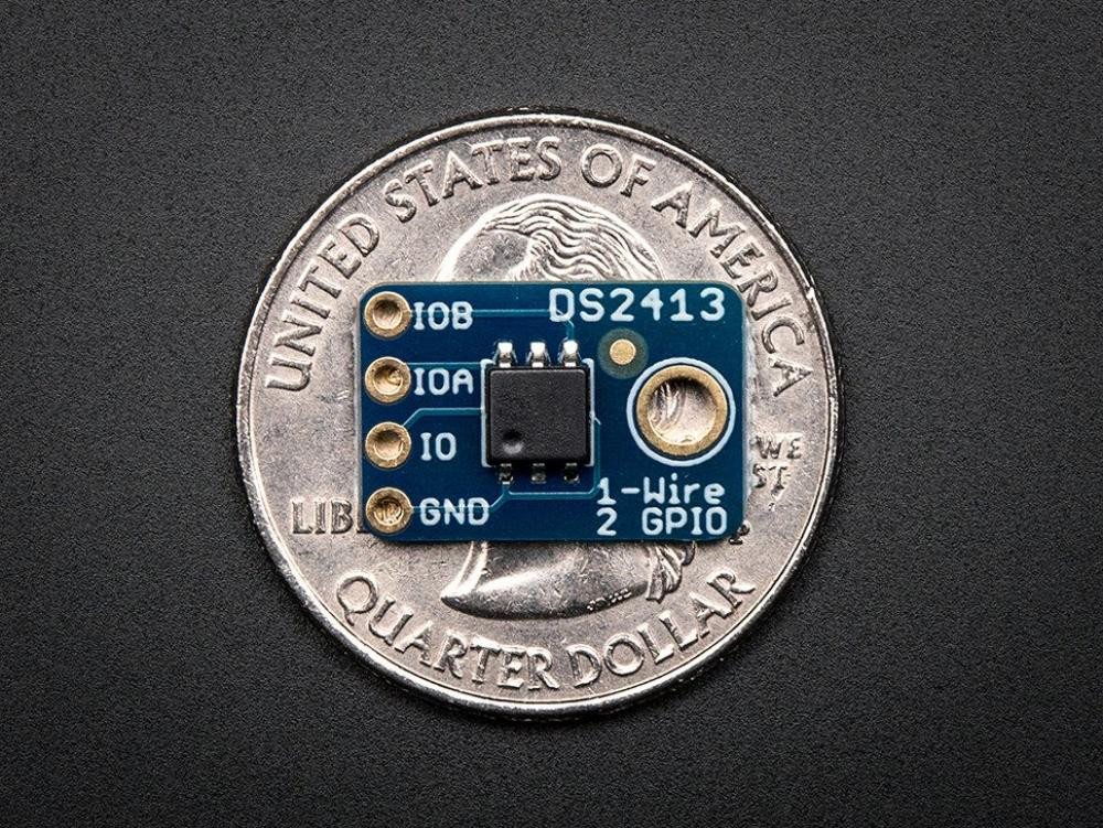 Adafruit Sensor Adafruit DS2413 1-Wire Controller Breakout mit 2 GPIO Adafruit Sensor Adafruit DS2413 1-Wire Controller Breakout mit 2 GPIO von Adafruit