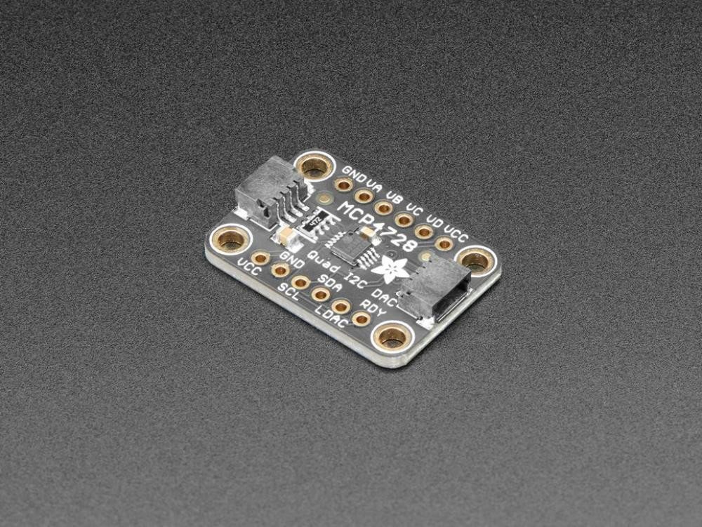 Adafruit Sensor Adafruit MCP4728 Quad DAC mit EEPROM, Stemma QT Adafruit Sensor Adafruit MCP4728 Quad DAC mit EEPROM, Stemma QT von Adafruit