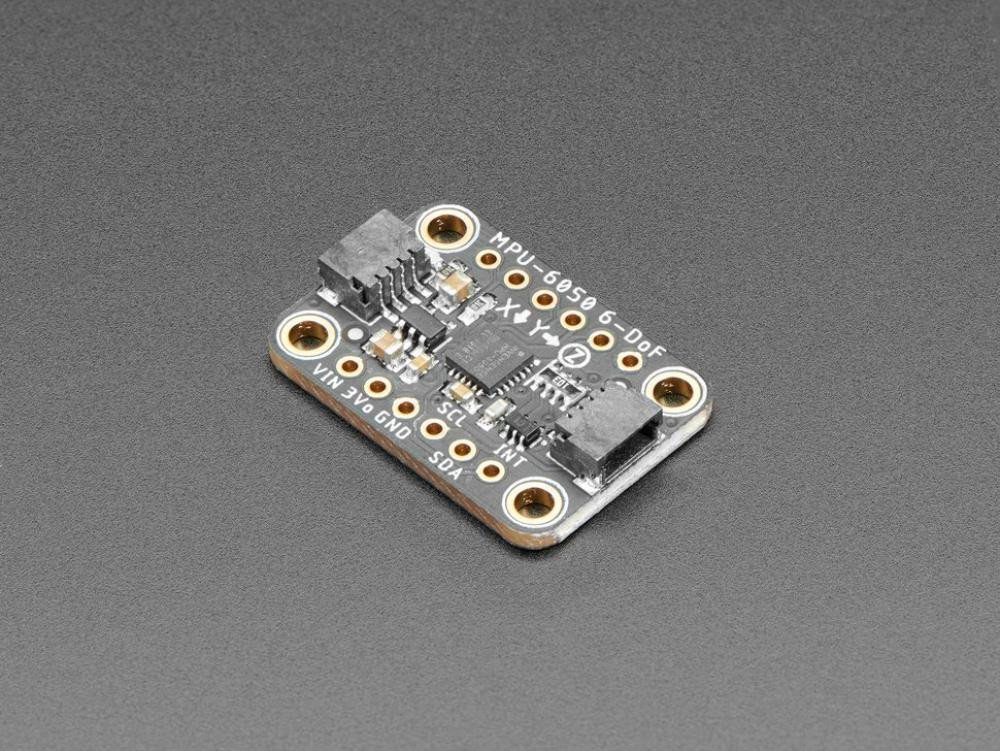 Adafruit Sensor Adafruit MPU-6050 6-DoF Beschleunigungssensor und Gyroskop - STEMMA QT Adafruit Sensor Adafruit MPU-6050 6-DoF Beschleunigungssensor und Gyroskop - STEMMA QT von Adafruit