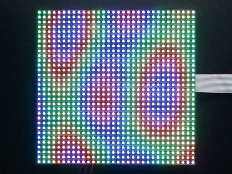 Adafruit Smarte LED-Leuchte 32x32 RGB LED Matrix Panel - 5mm Raster von Adafruit