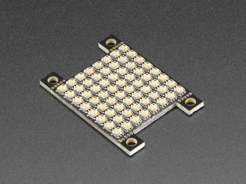 Adafruit Smarte LED-Leuchte Adafruit DotStar hochdichtes 8x8 Raster - 64 RGB LED Pixel Matrix von Adafruit