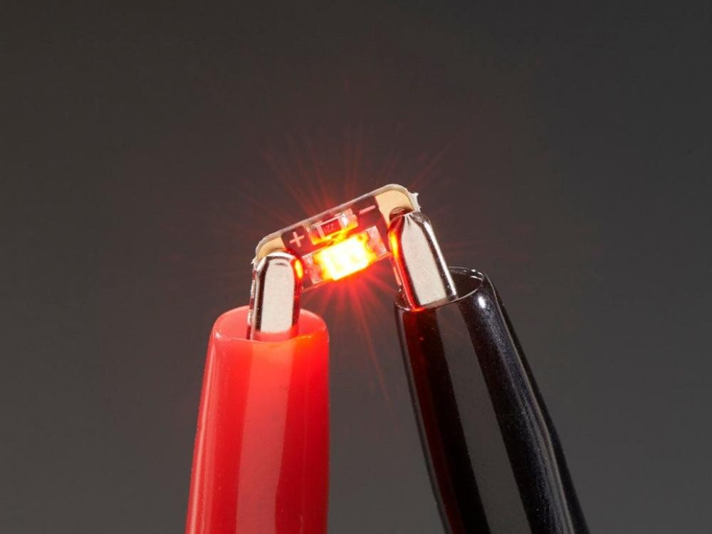 Adafruit Smarte LED-Leuchte Adafruit LED Sequins - Rubinrot - 5er Pack Adafruit Smarte LED-Leuchte Adafruit LED Sequins - Rubinrot - 5er Pack von Adafruit