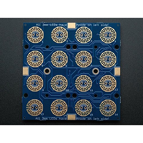 Adafruit Trellis Monochrome Driver PCB for 4x4 Keypad & 3mm LEDs Adafruit Trellis Monochrome Driver PCB for 4x4 Keypad & 3mm LEDs von Adafruit