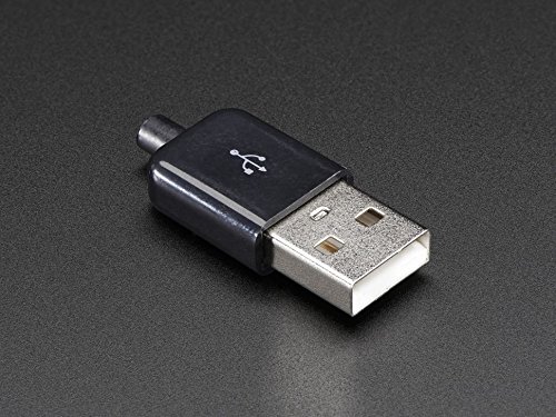 Adafruit USB DIY Slim Connector Shell - A-M Plug [ADA1827] von Adafruit