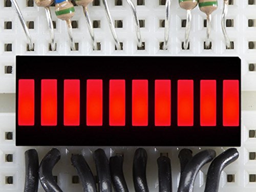 Adafruit Zubehor 10 Segment Light Bar Graph LED Display - Red Adafruit Zubehor 10 Segment Light Bar Graph LED Display - Red von Adafruit
